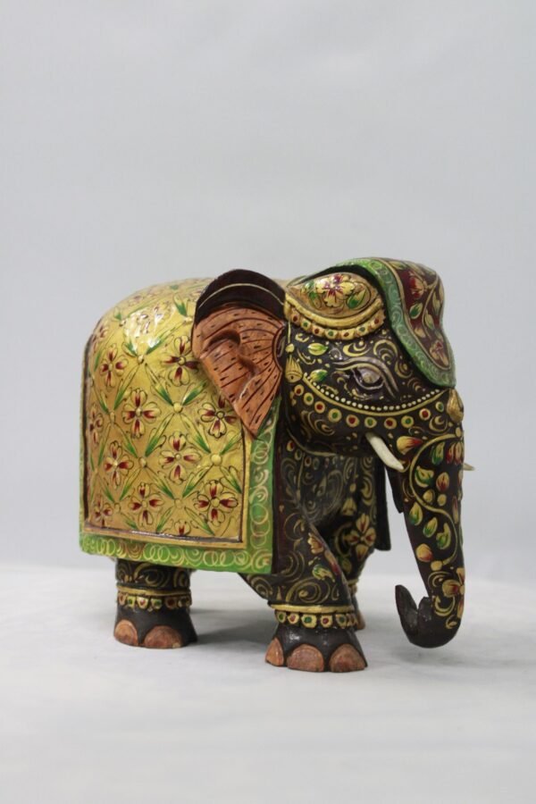 Elephant Statue Made Up Of Wood, Best Rajasthani Gift