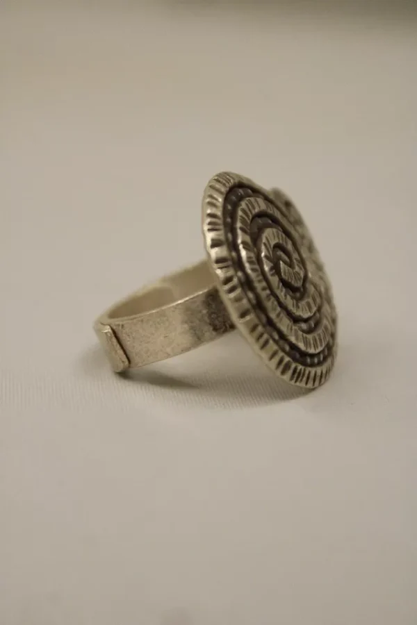 Fine Silver Rings HILL TRIBE Ethno Anello Argento Spiral Snails - Image 4