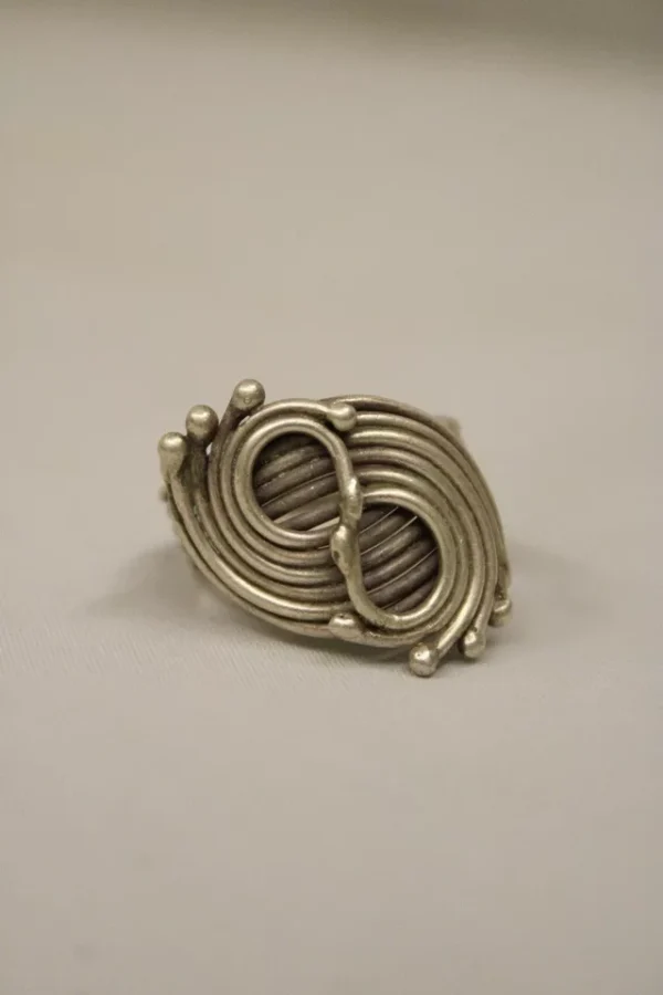 Solid Traditionally Sterling Silver Ring