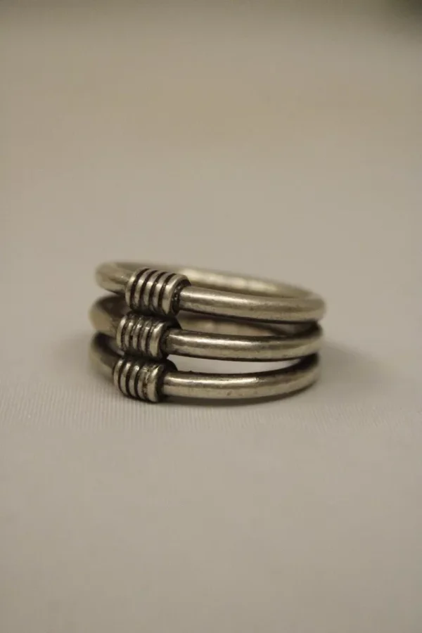 Sterling Spiral Silver Ring - Image 2