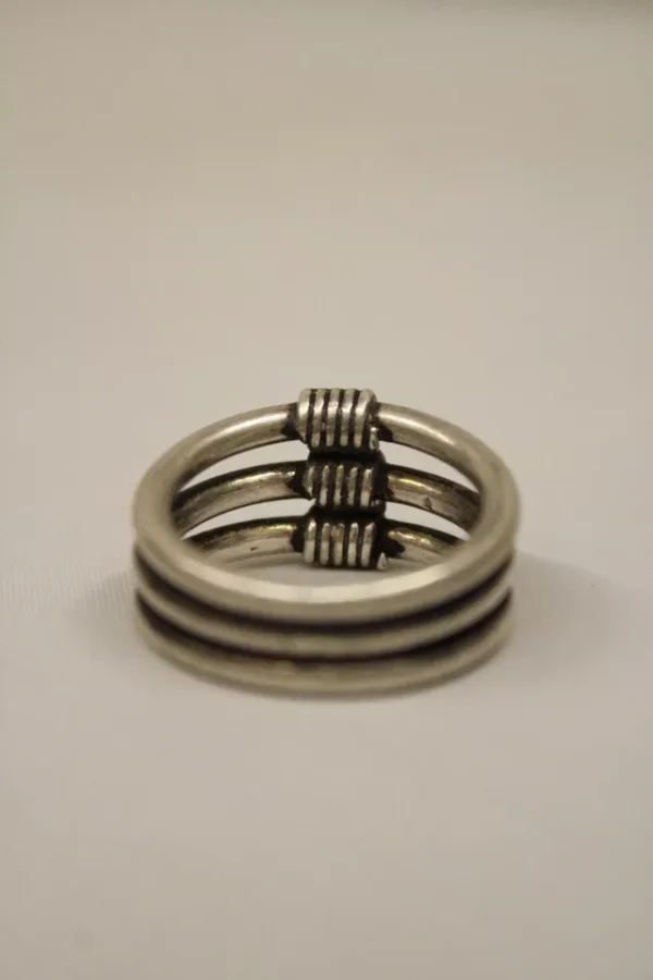 Sterling Spiral Silver Ring - Image 3