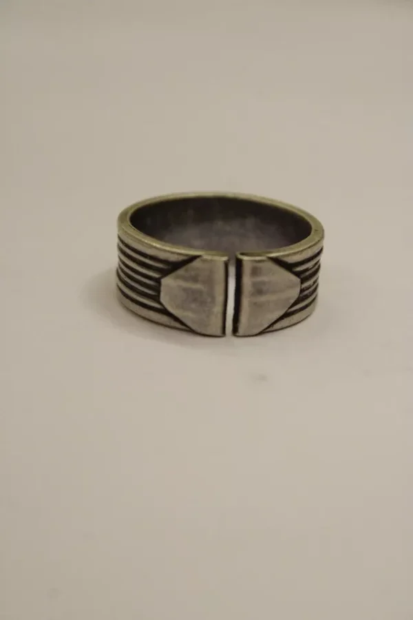 Sterling Silver Spoon Ring Friendship Pattern