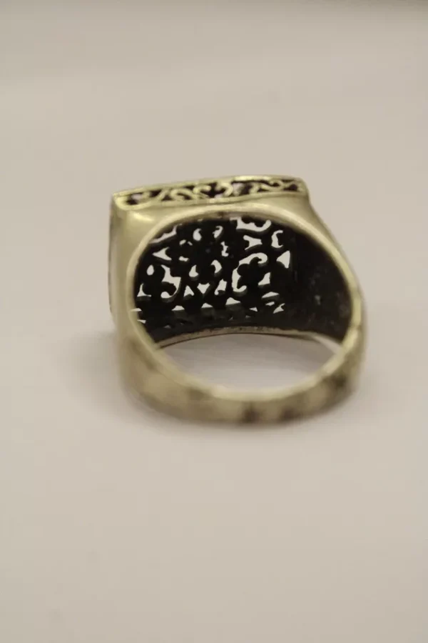 Sterling Silver Turkish Style Ring For Women And Men - Image 3